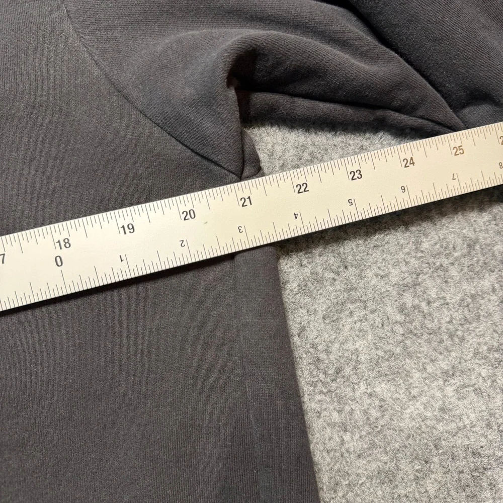 The North Face Hoodie Mens Medium Black Logo Pullover Sweatshirt